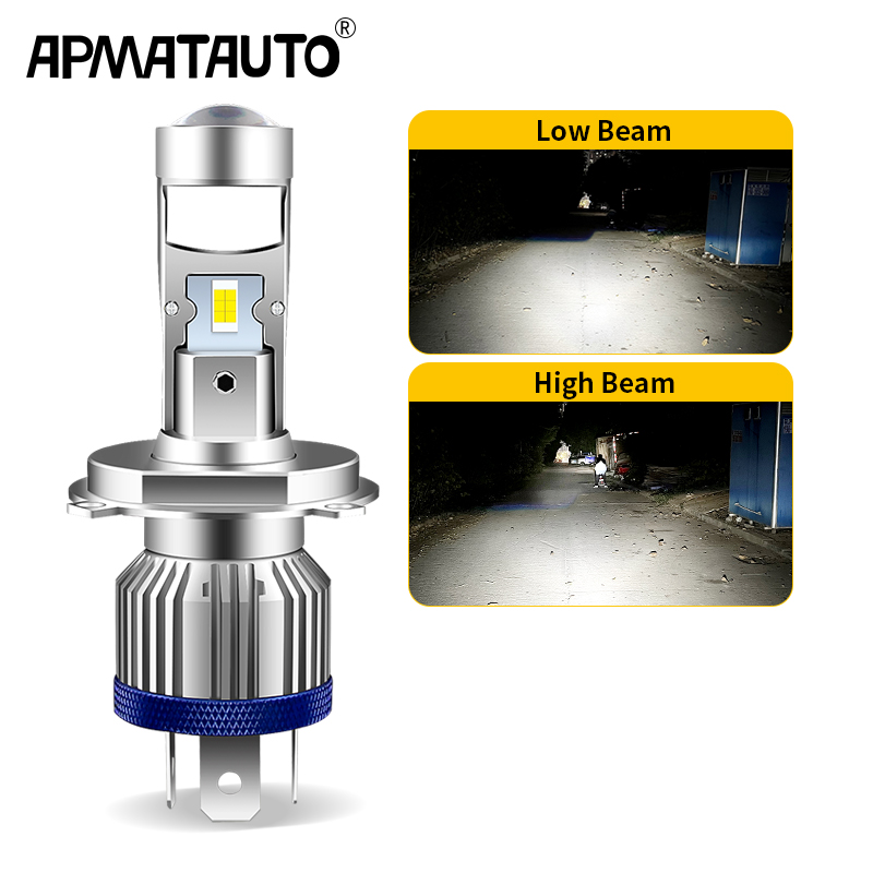 Home Cinema Projector - H4 HS1 LED รถจักรยานยนต์ไฟหน้าหลอดไฟ H4 Moto