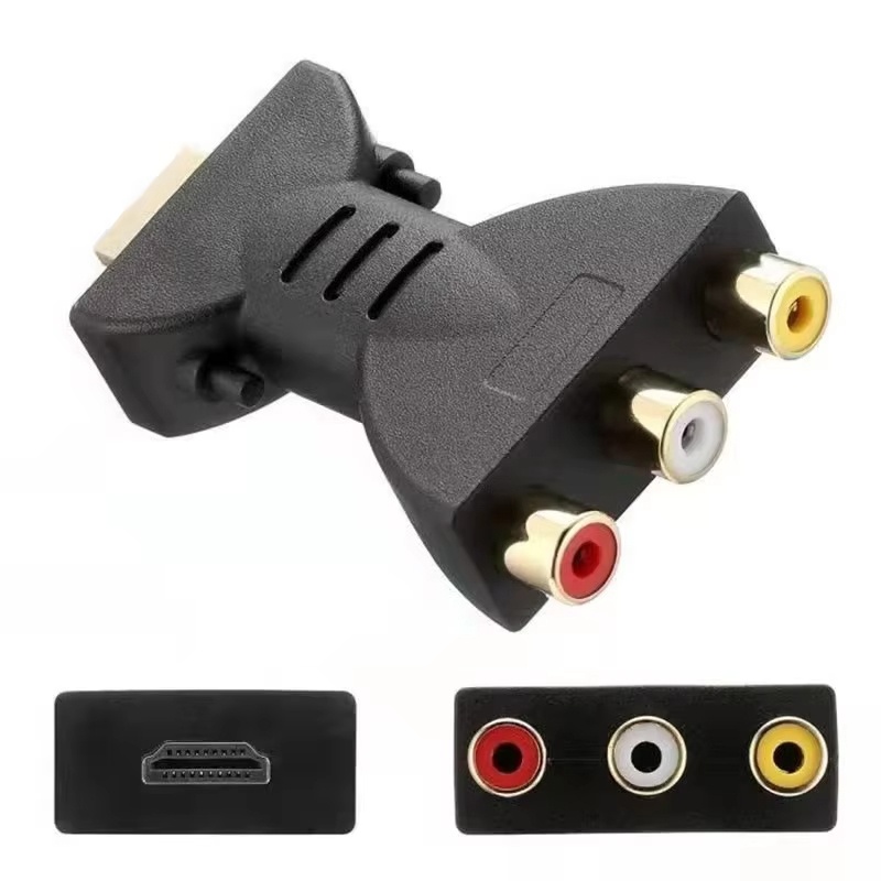 Home Cinema Projector - ฟูลเอชดี 1080P RCA AV เป็น HDMI