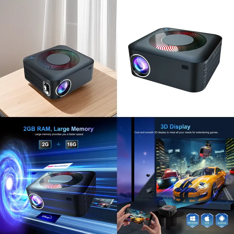 Home Cinema Projector - โรงงาน XNANO ขายส่งโปรเจคเตอร์ X5 ความสว่าง 150000
