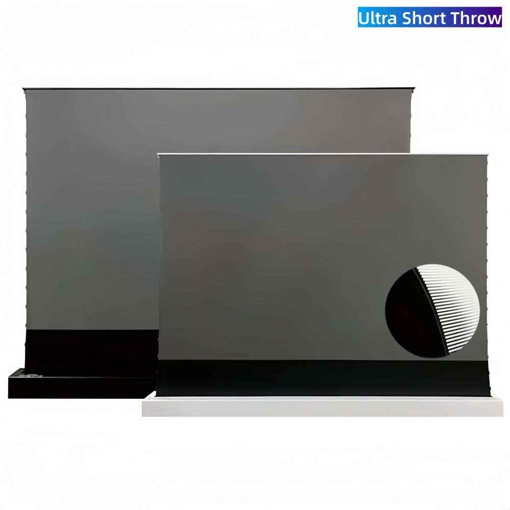 Home Cinema Ultra Short Throw Projector - จอฉายภาพแบบตั้งพื้นปรับความตึงด้วยระบบไฟฟ้า ขนาด 72 นิ้ว - 150