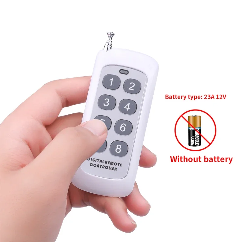 Home Cinema Setup - รีโมทคอนโทรลไร้สาย RF 433Mhz 1527 รหัสเรียนรู้ได้ ตัวส่งสัญญาณ