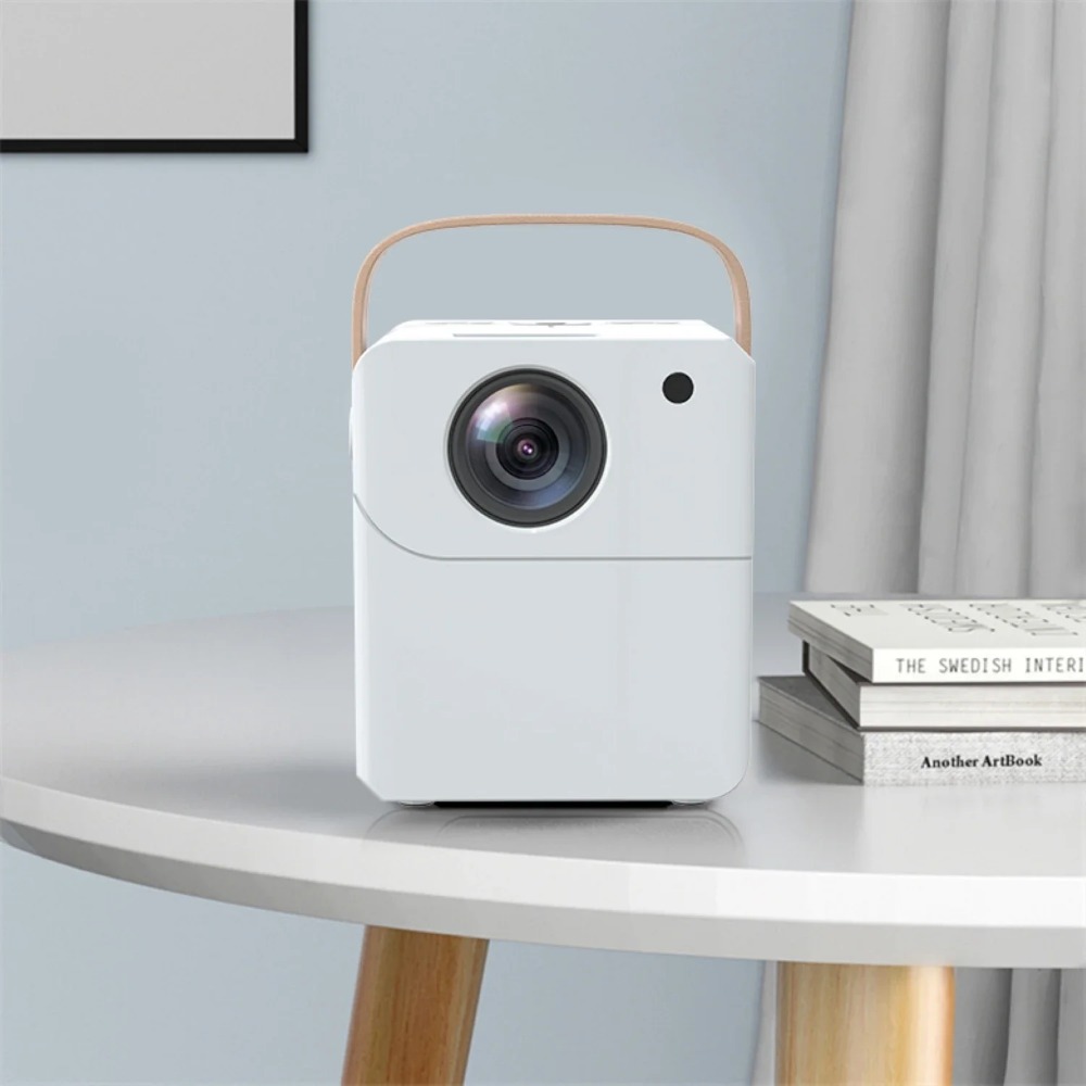 Home Cinema Projector - สมาร์ทแบบพกพา 4K โปรเจคเตอร์มินิโฮมเธียเตอร์ Android กลางแจ้ง WiFi