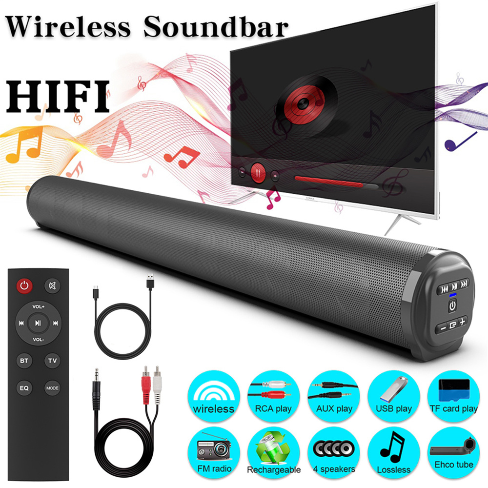Sound Bar ระบบเสียงทีวีลําโพงบ - Home Cinema Speaker System บทวิจารณ์และราคา