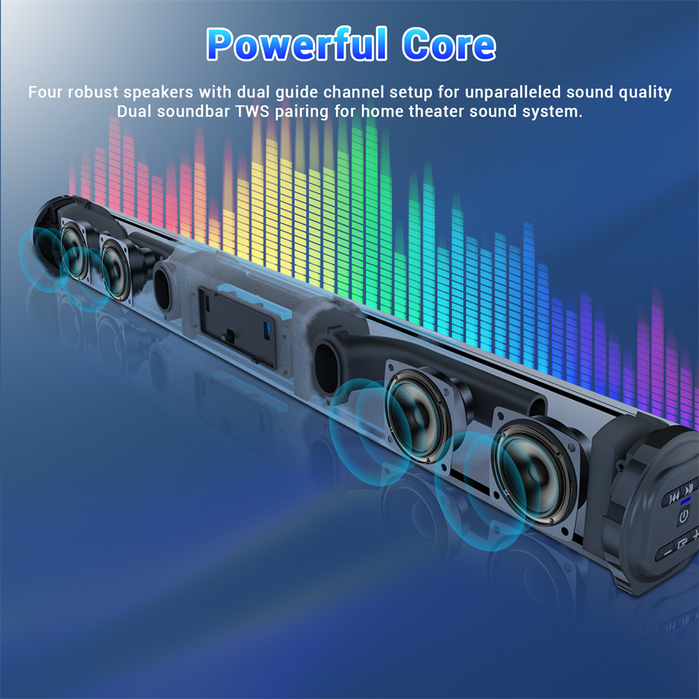 Sound Bar ระบบเสียงทีวีลําโพงบ - Home Cinema Speaker System บทวิจารณ์และราคา