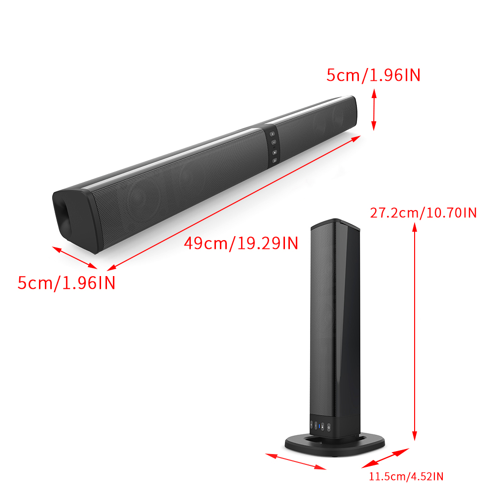 Soundbar ที่มีประสิทธิภาพเสียง - Home Cinema Speaker System บทวิจารณ์และราคา