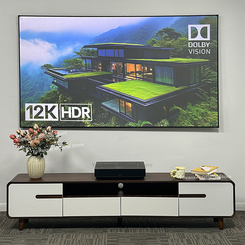 2025 คุณภาพภาพ UST ALR CLR Fre - Home Cinema Ultra Short Throw Projector บทวิจารณ์และราคา