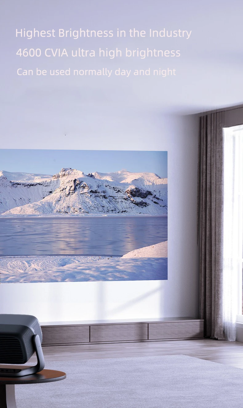 โปรเจคเตอร์เลเซอร์สามลำแสง JMG - Home Cinema Projector บทวิจารณ์และราคา