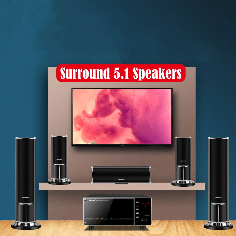 1000W caixa de som บลูทูธทีวีห - Home Cinema Speaker System บทวิจารณ์และราคา