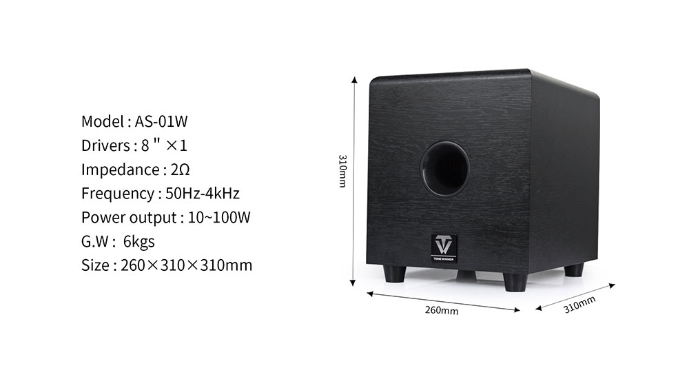 ลำโพง Tonewinner YX-01P ระบบเส - Home Cinema Speaker System บทวิจารณ์และราคา