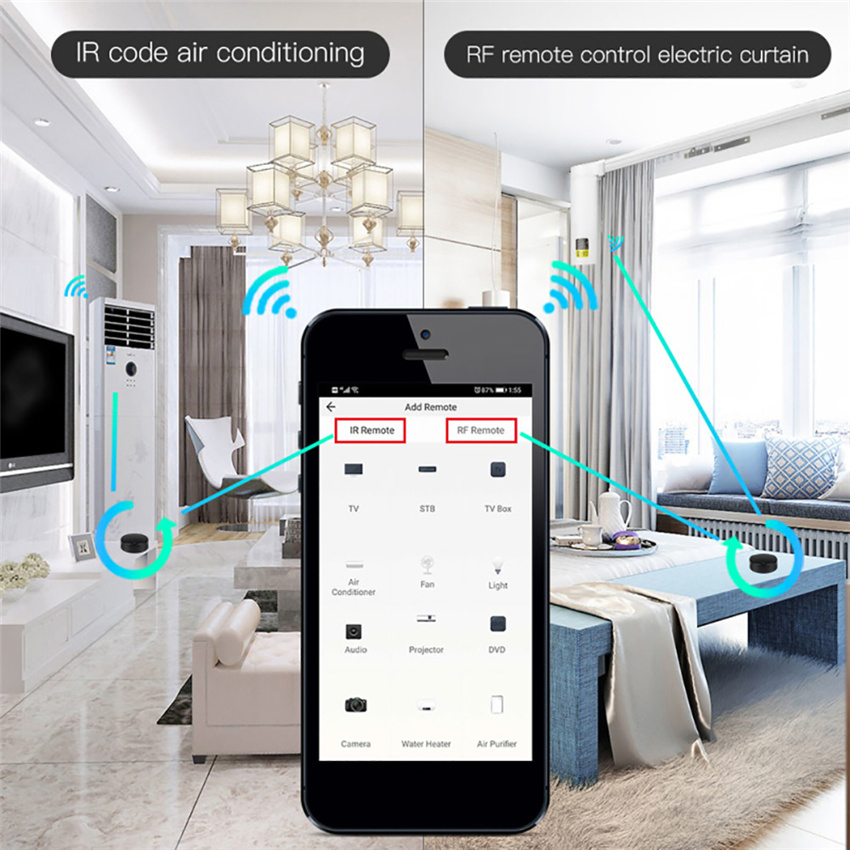 Tuya รีโมทคอนโทรล RF อัจฉริยะค - Home Cinema Setup บทวิจารณ์และราคา