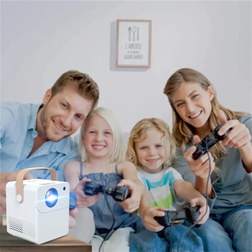 สมาร์ทแบบพกพา 4K โปรเจคเตอร์มิ - Home Cinema Projector บทวิจารณ์และราคา