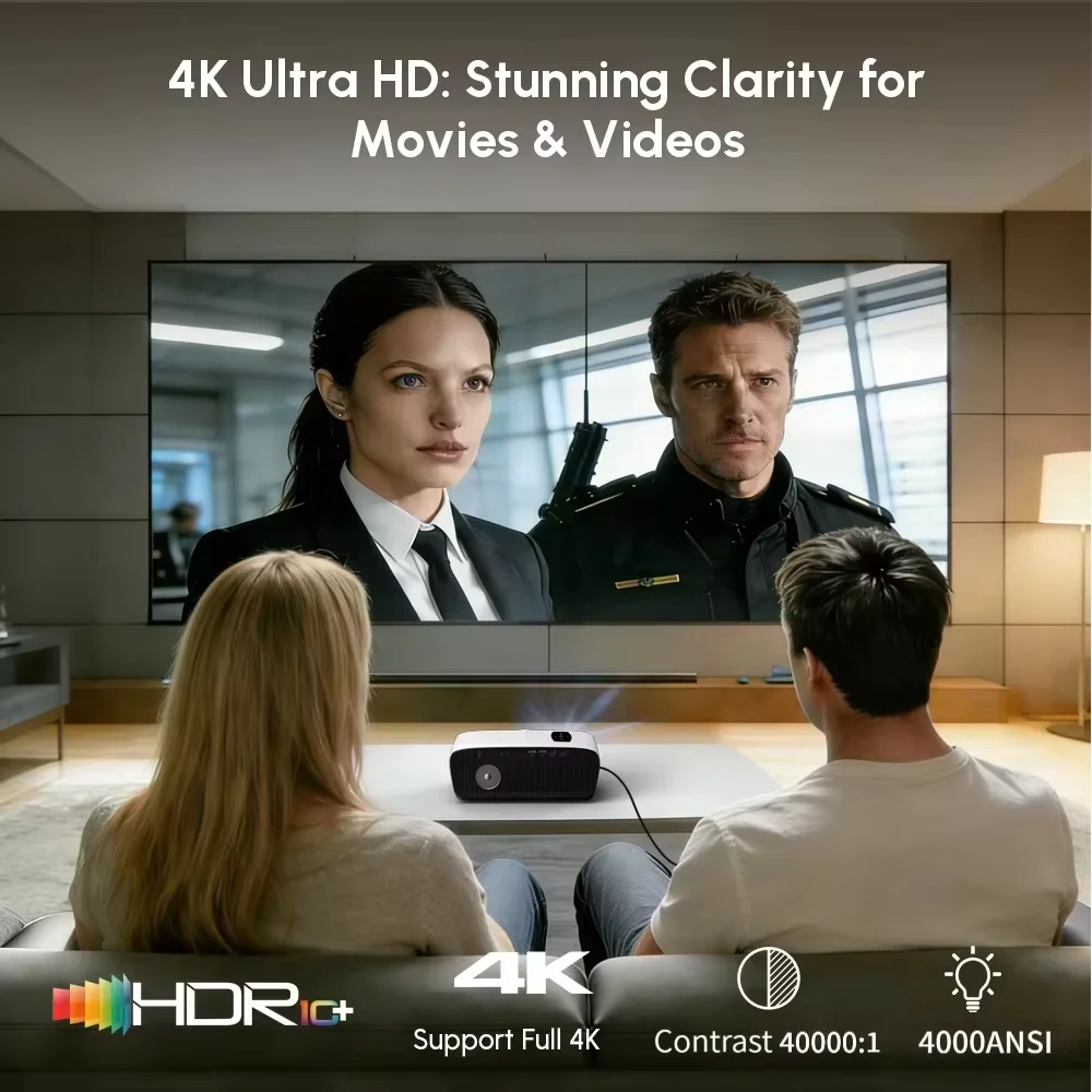 โปรเจคเตอร์ NewA9S 4k โฟกัสอัต - Home Cinema Speaker System บทวิจารณ์และราคา